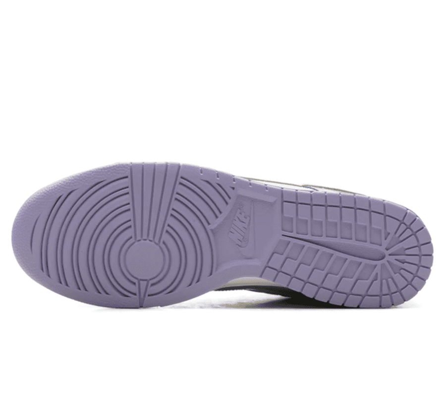 Nike Dunk Low Easter 2026 Outsole unten mit Nike Dunk Profil
