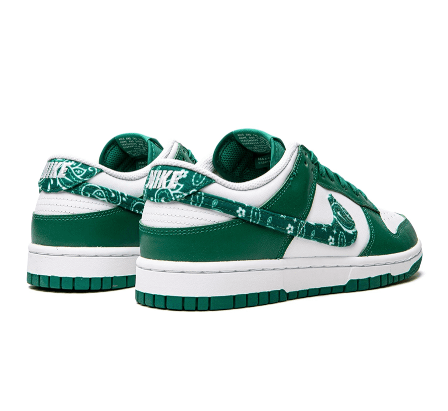 Nike Dunk Low Green Paisley