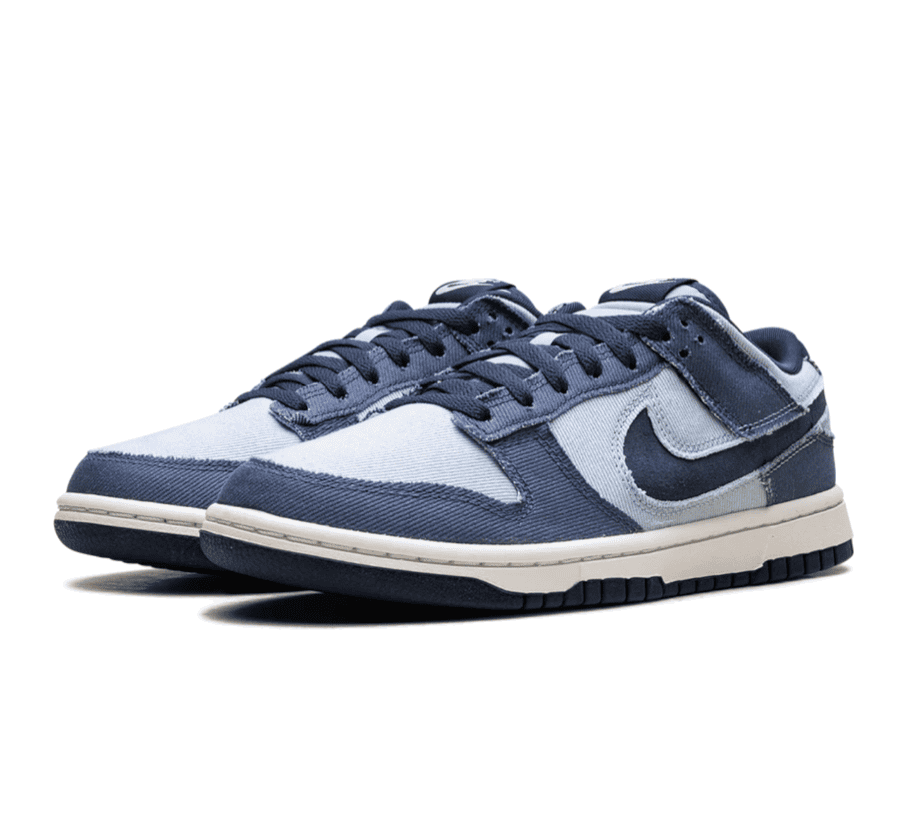 Nike Dunk Low Light Armory Blue Denim