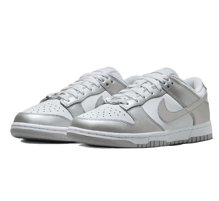 Nike Dunk Low Metallic Silver