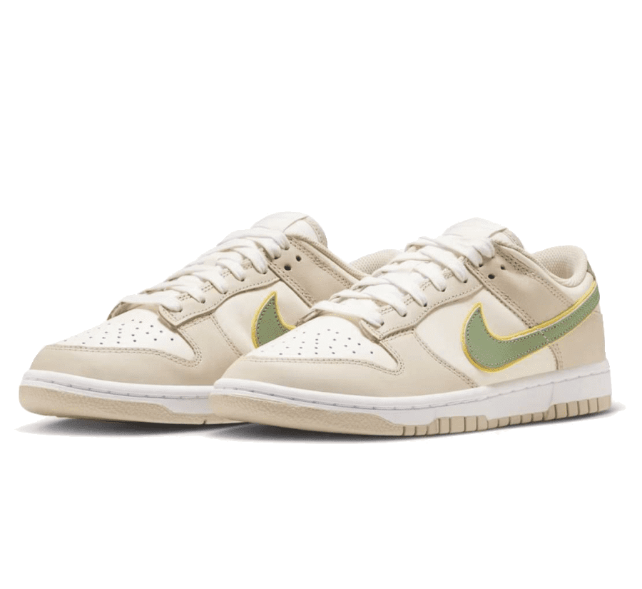 Nike Dunk Low Pale Ivory Oil Green