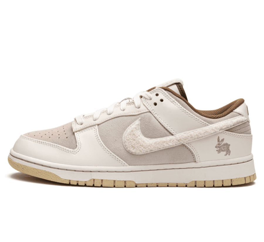 Nike Dunk Low Year Of The Rabbit Sneaker Paar vorne Perspective