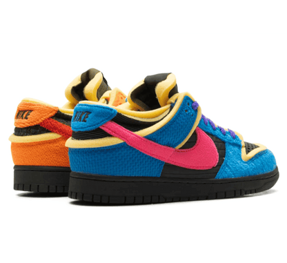 Nike Dunk Low x CPFM Cactus Plant Flea Market ＂Swamp Sponge Photo Blue＂ - blau orange grün schwarzer Sneaker