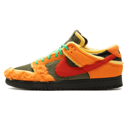 Nike Dunk Low x CPFM Cactus Plant Flea Market ＂Swamp Sponge Photo Blue＂ - blau orange grün schwarzer Sneaker