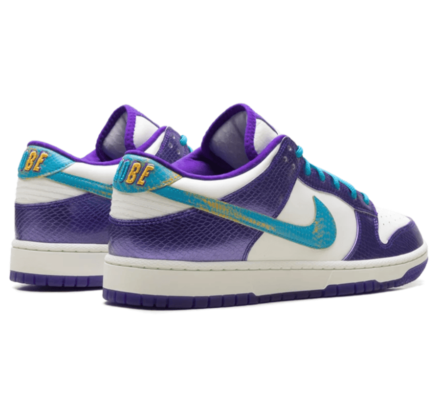 Kobe Bryant x Nike Dunk Low Protro Draft Day IM0586-500 Paar von hinten