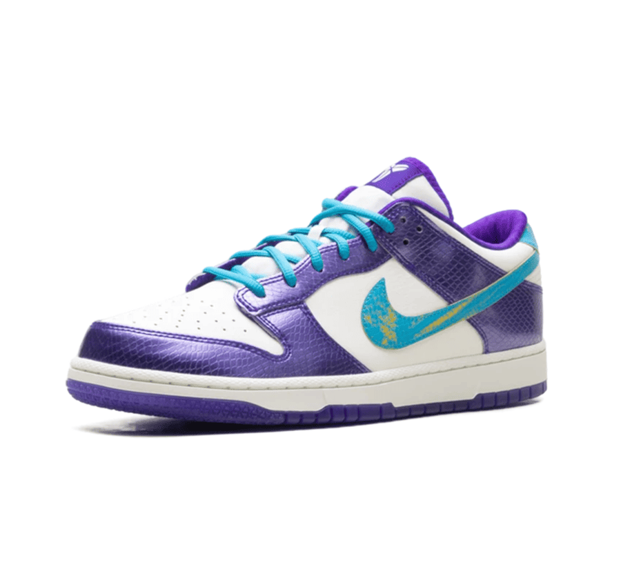 Kobe Bryant x Nike Dunk Low Protro Draft Day IM0586-500 einzelner Schuh seitliche Ansicht