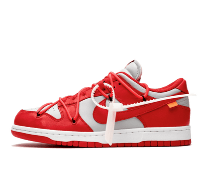 Nike Dunk Low x Off-White "University Red"