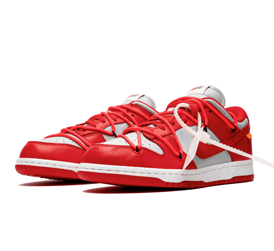 Nike Dunk Low x Off-White "University Red"