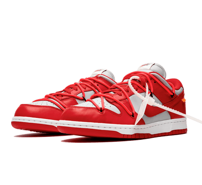 Nike Dunk Low x Off-White "University Red"