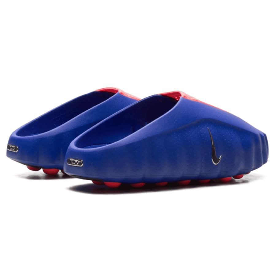 Nike Mind 001 AMP Spider-Man IZ6659-400 Paar hinten in Indigo Burst und Hyper Punch