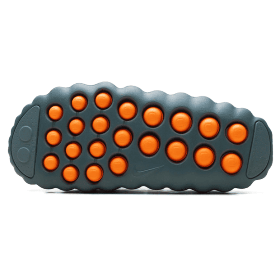 Nike Mind 001 Mineral Slate Outsole unten mit profilierter Gummiaußensohle