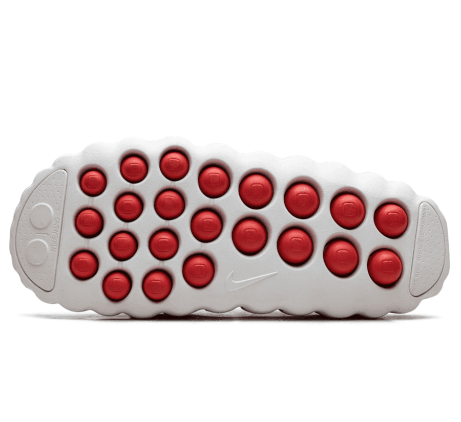 Nike Mind 001 White HQ4307-101 Outsole mit 22 Foam-Nodes