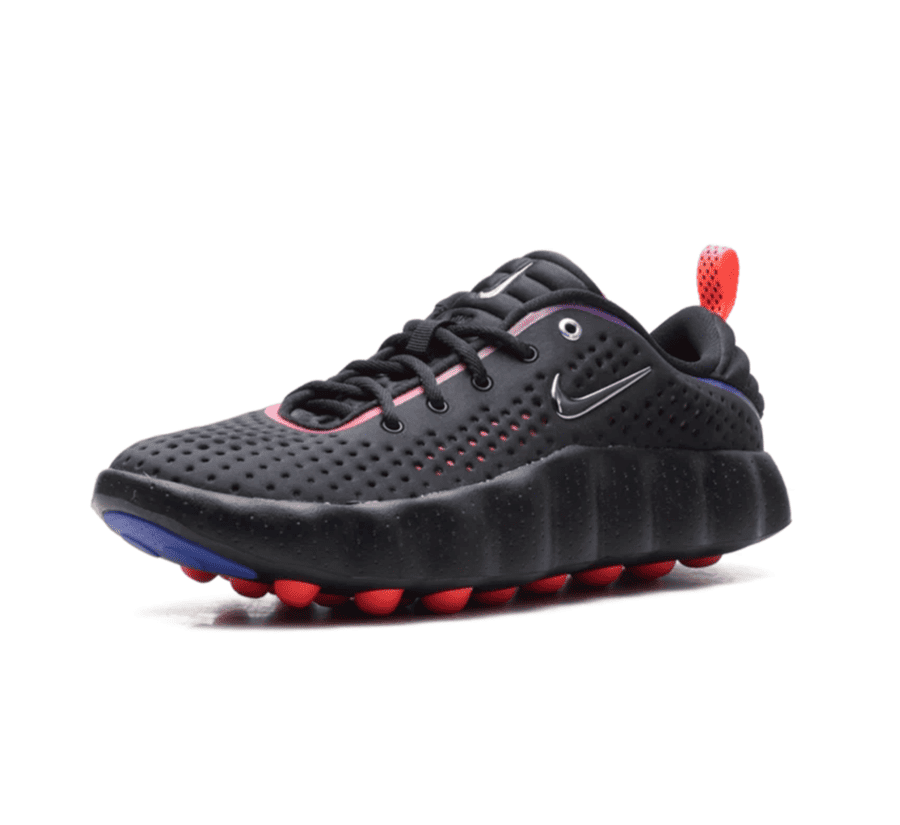 Nike Mind 002 AMP Black Indigo Burst IZ6658-001 einzelner Sneaker seitlich