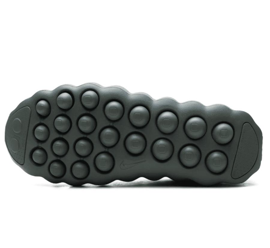 Nike Mind 002 Camo Green HQ4308-300 Outsole unten mit 22 beweglichen Druckpunkten