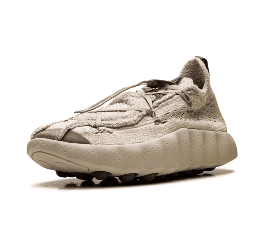Nike Mind 002 Flyknit Fossil Stone Plum Eclipse IR2176-101 einzelner Schuh seitlich