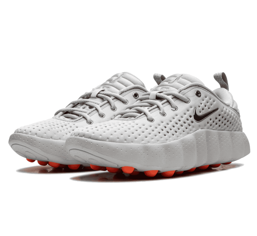 Nike Mind 002 Light Smoke Grey - grau orangener Sneaker