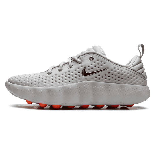 Nike Mind 002 Light Smoke Grey - grau orangener Sneaker