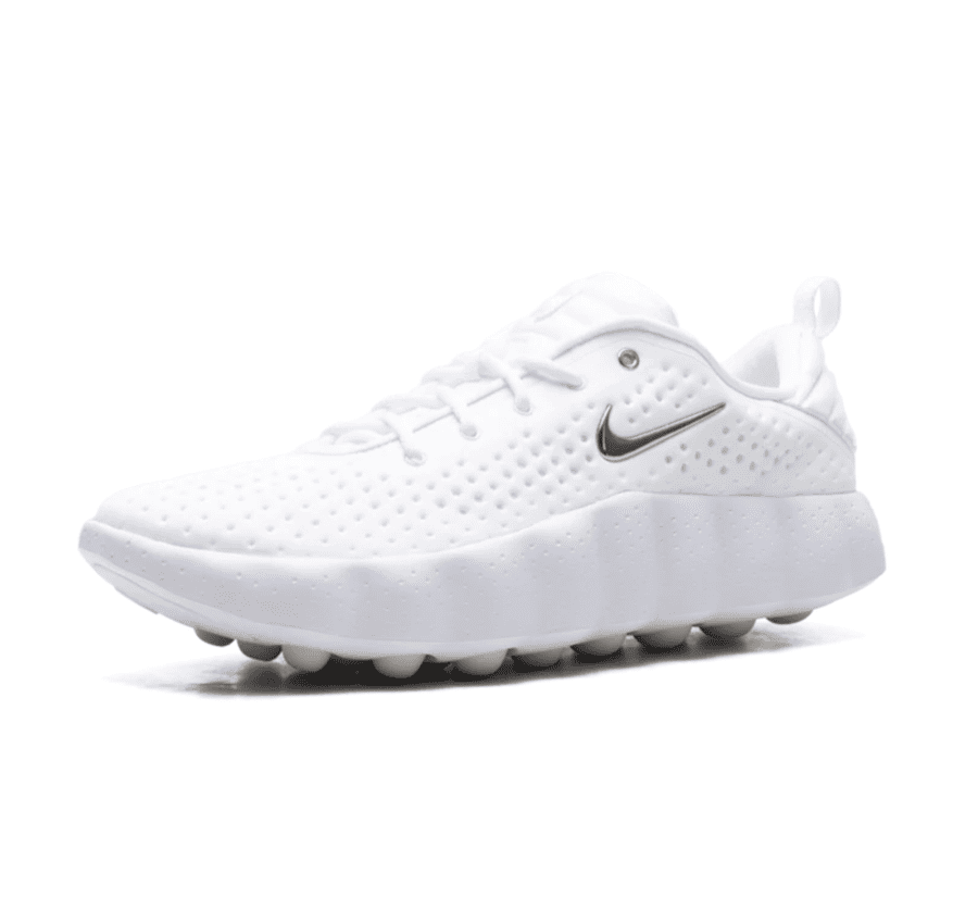 Nike Mind 002 White Vast Grey HQ4308-100 einzelner Schuh seitlich