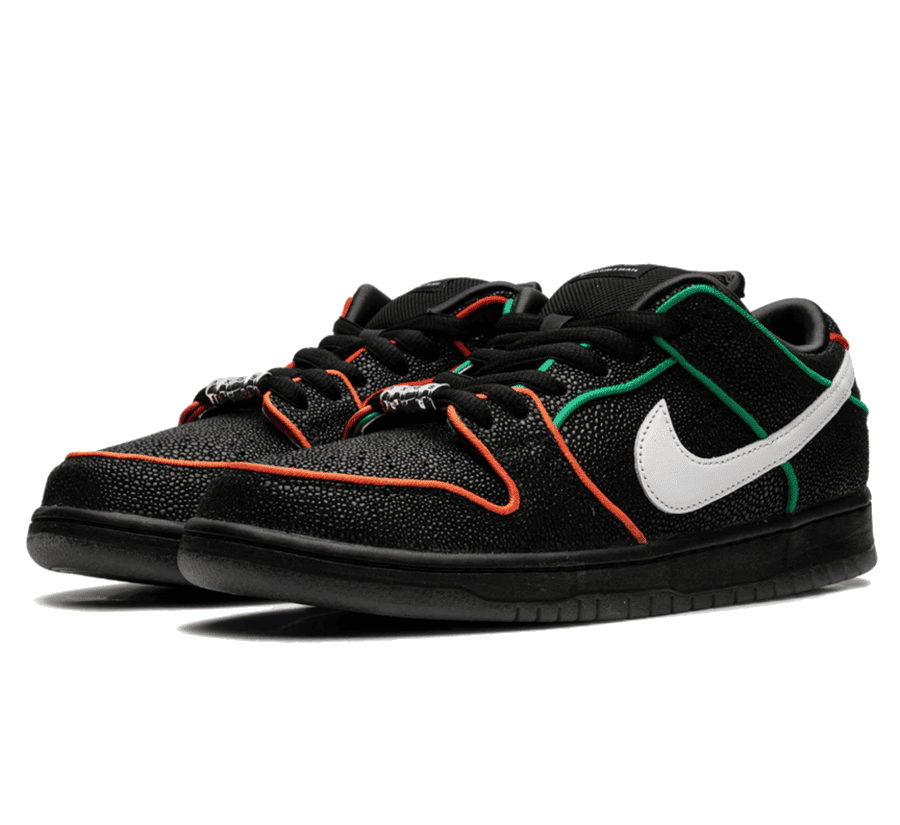 Nike SB Dunk Low Bronx Girls Skate - schwarz bunter Sneaker