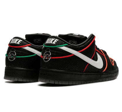 Nike SB Dunk Low Bronx Girls Skate - schwarz bunter Sneaker