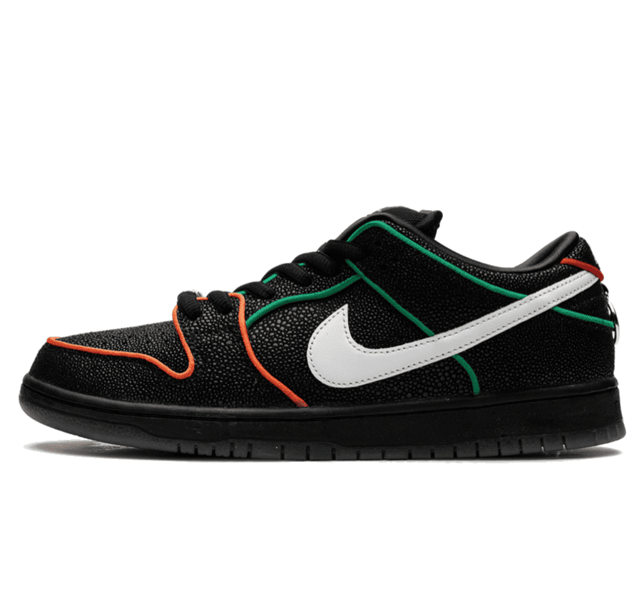 Nike SB Dunk Low Bronx Girls Skate - schwarz bunter Sneaker