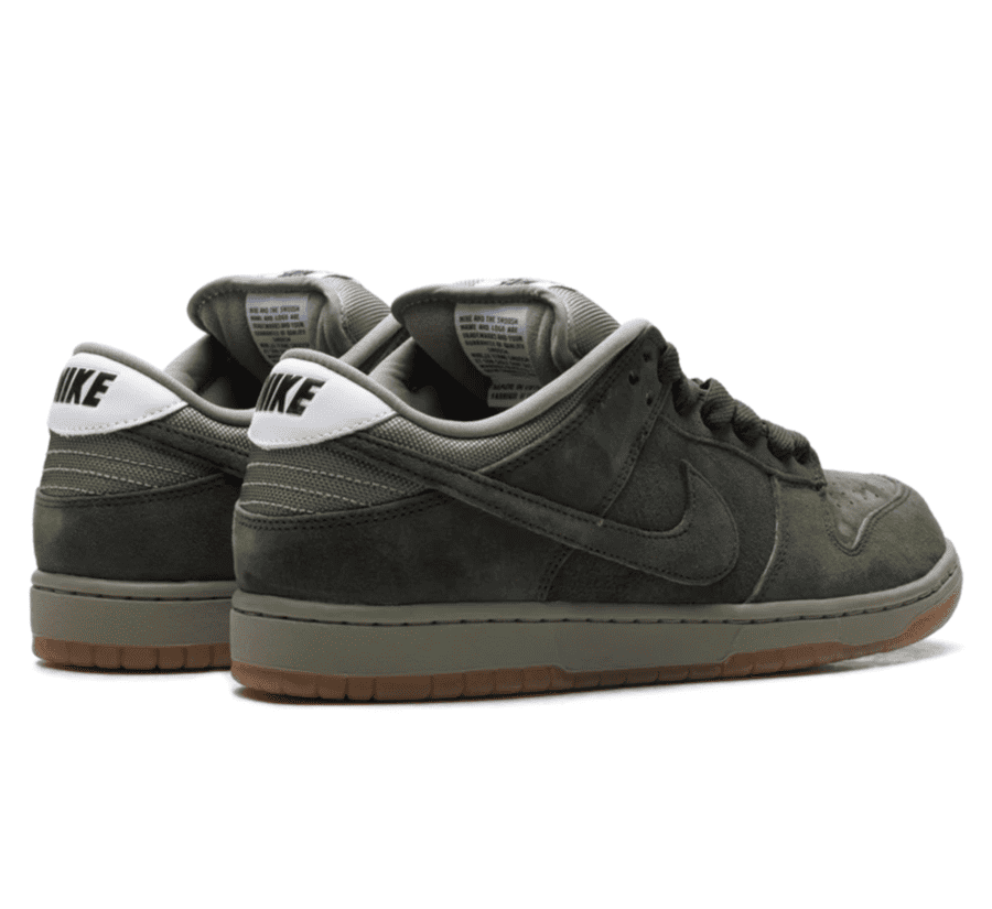 Nike SB Dunk Low Pro B Sequoia - grüner Sneaker