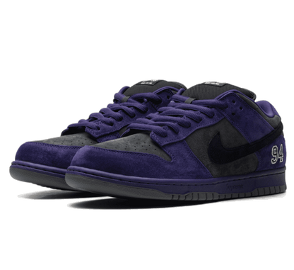 Nike SB Dunk Low x Supreme ＂94 Ink＂ - lila blau grauer Sneaker