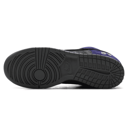 Nike SB Dunk Low x Supreme ＂94 Ink＂ - lila blau grauer Sneaker