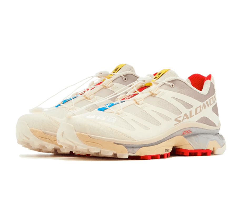 Salomon XT-4 OG Vanilla Ice Fiery Red