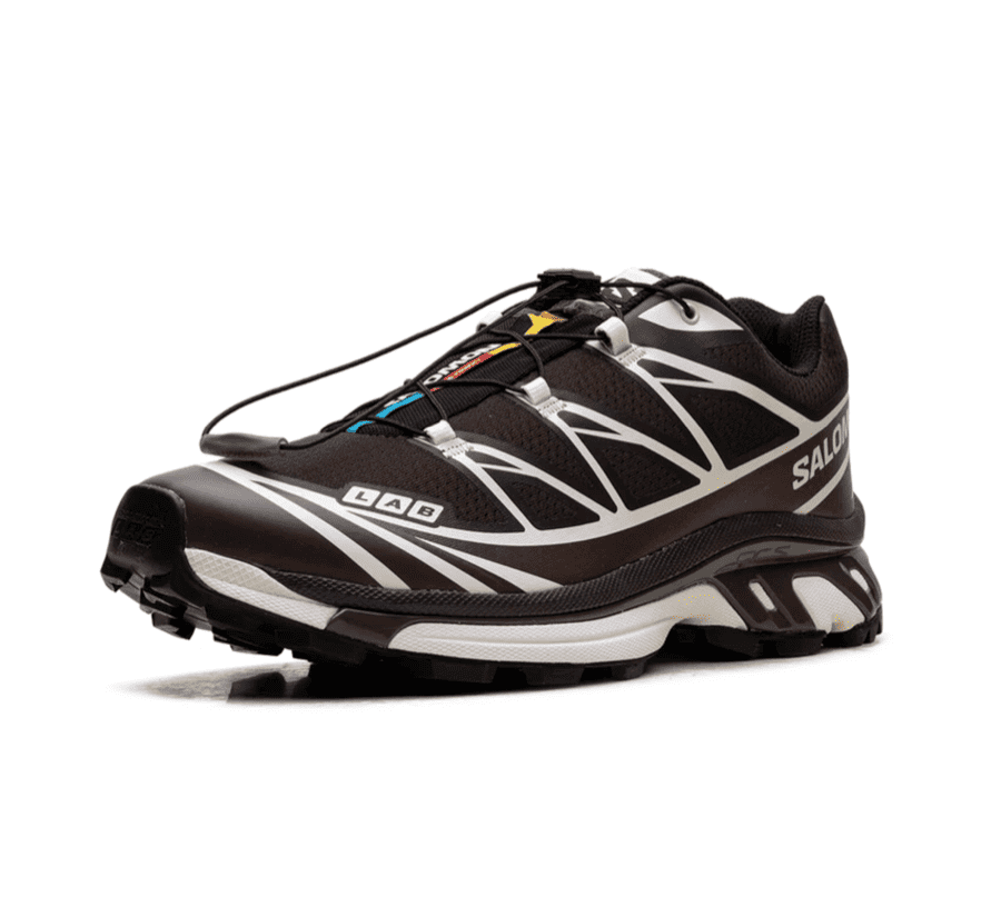 Salomon XT-6 Coffee French Roast L47866100 einzelner Schuh seitlich
