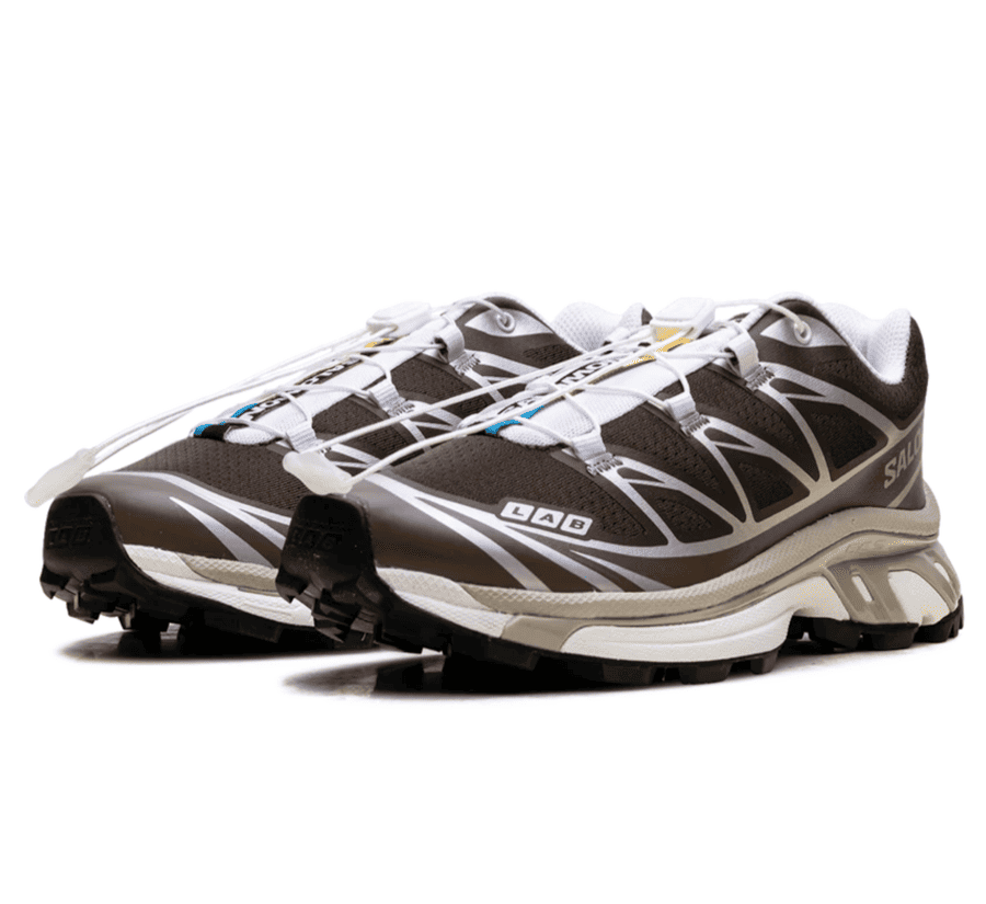 Salomon XT-6 Earth Brown Walnut L49209900 seitliche Ansicht