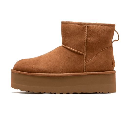 UGG Classic Mini Plateau Chestnut