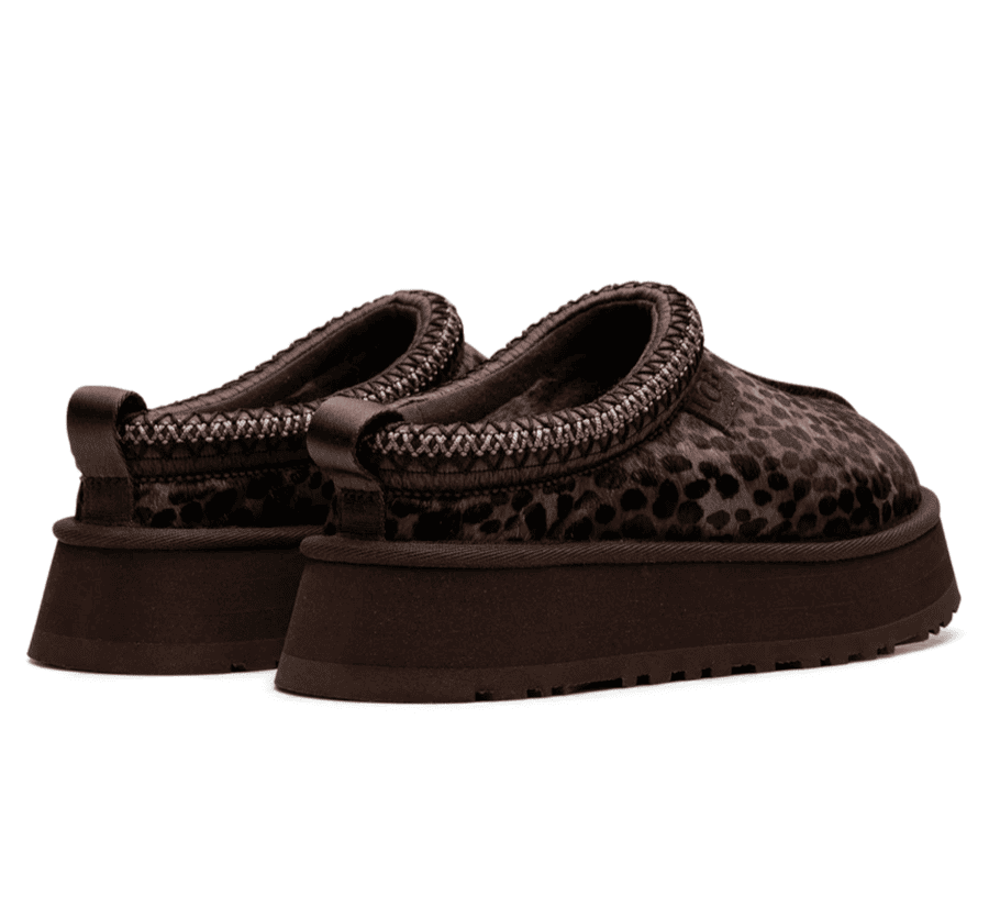 UGG Tazz Slipper Burnt Cedar (W) - brauner leoparden Slipper