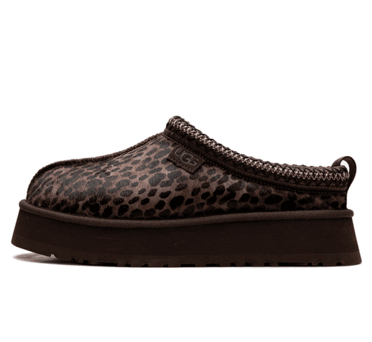 UGG Tazz Slipper Burnt Cedar (W) - brauner leoparden Slipper