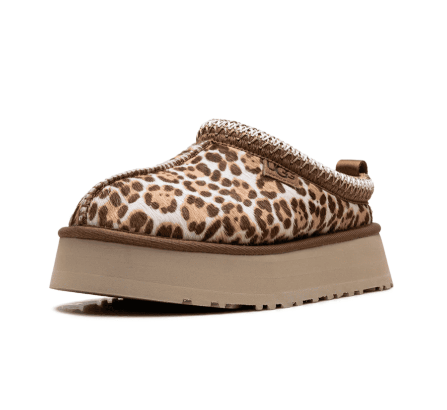 UGG Tazz Slipper Felicity Leopard Jasmine (W) - beige brauner leopard Slipper