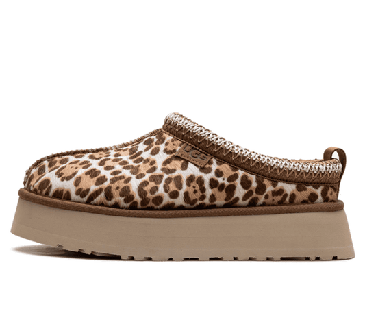 UGG Tazz Slipper Felicity Leopard Jasmine (W) - beige brauner leopard Slipper