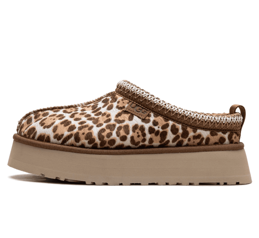 UGG Tazz Slipper Felicity Leopard Jasmine (W) - beige brauner leopard Slipper