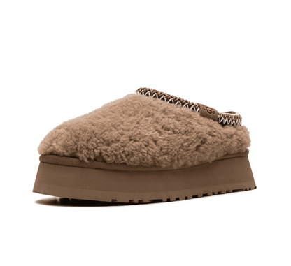 UGG Tazz Slipper Maxi Curly Chestnut (W) - brauner Slipper