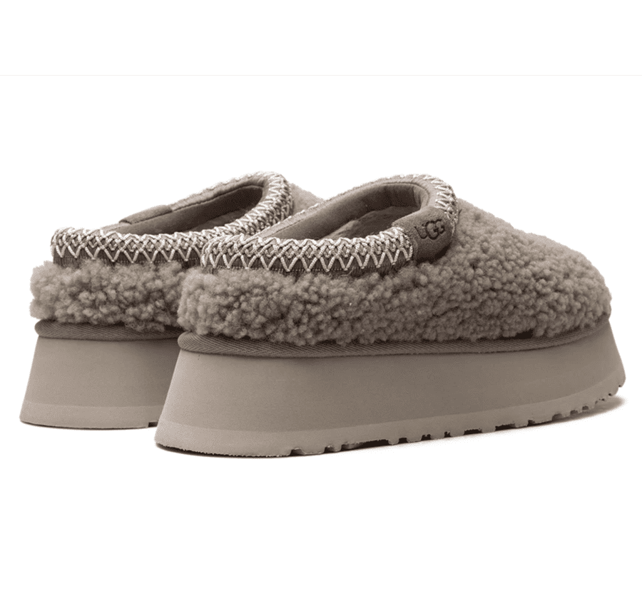 UGG Tazz Slipper Maxi Curly Smoke Plume (W) - braun beiger Slipper