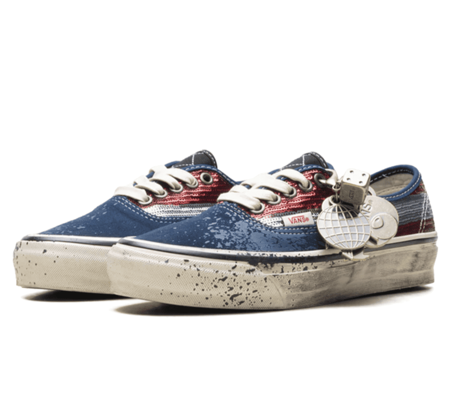 Vans Authentic La Habana - Red Blue - rot blauer Sneaker
