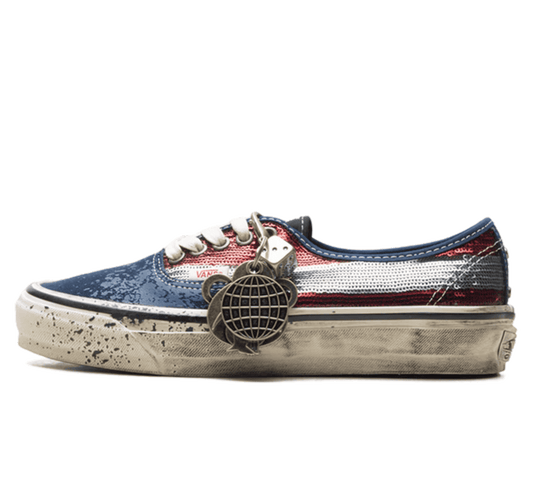 Vans Authentic La Habana - Red Blue - rot blauer Sneaker