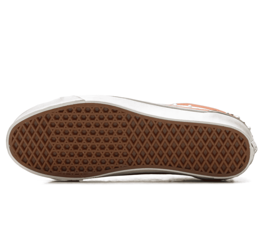 Vans Old Skool 36 Pearlized Pack Brown Outsole unten mit legendärer Waffle-Gummisohle