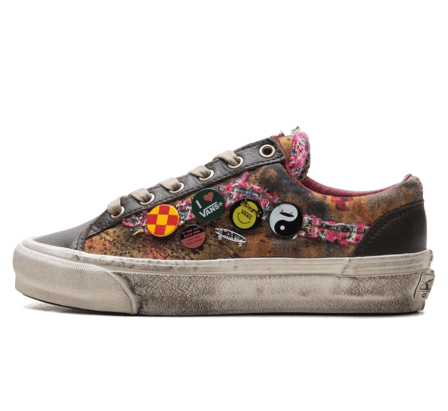 Vans Old Skool LX Souvenir Warm Brown Sneaker Paar vorne Perspective