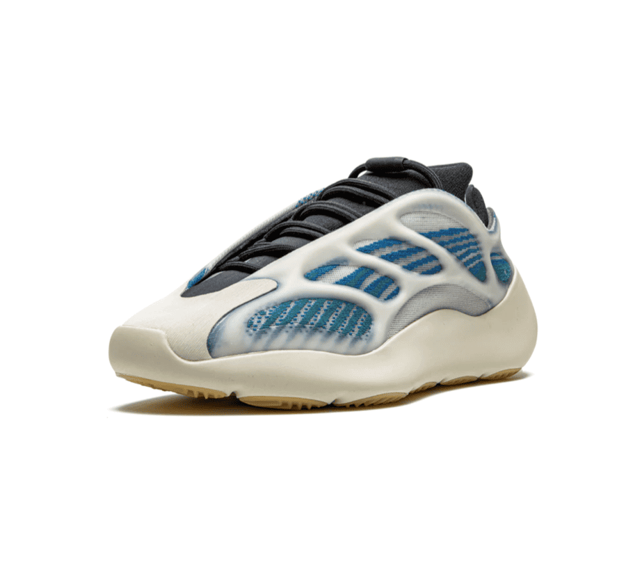 Yeezy 700 V3 Kyanite - weiß blauer Sneaker