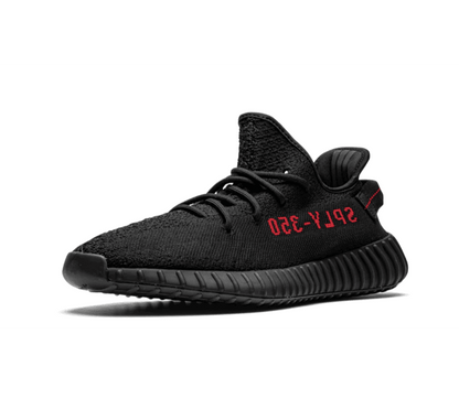 Yeezy Boost 350 V2 Black Red - schwarz roter Sneaker