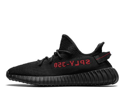 Yeezy Boost 350 V2 Black Red - schwarz roter Sneaker