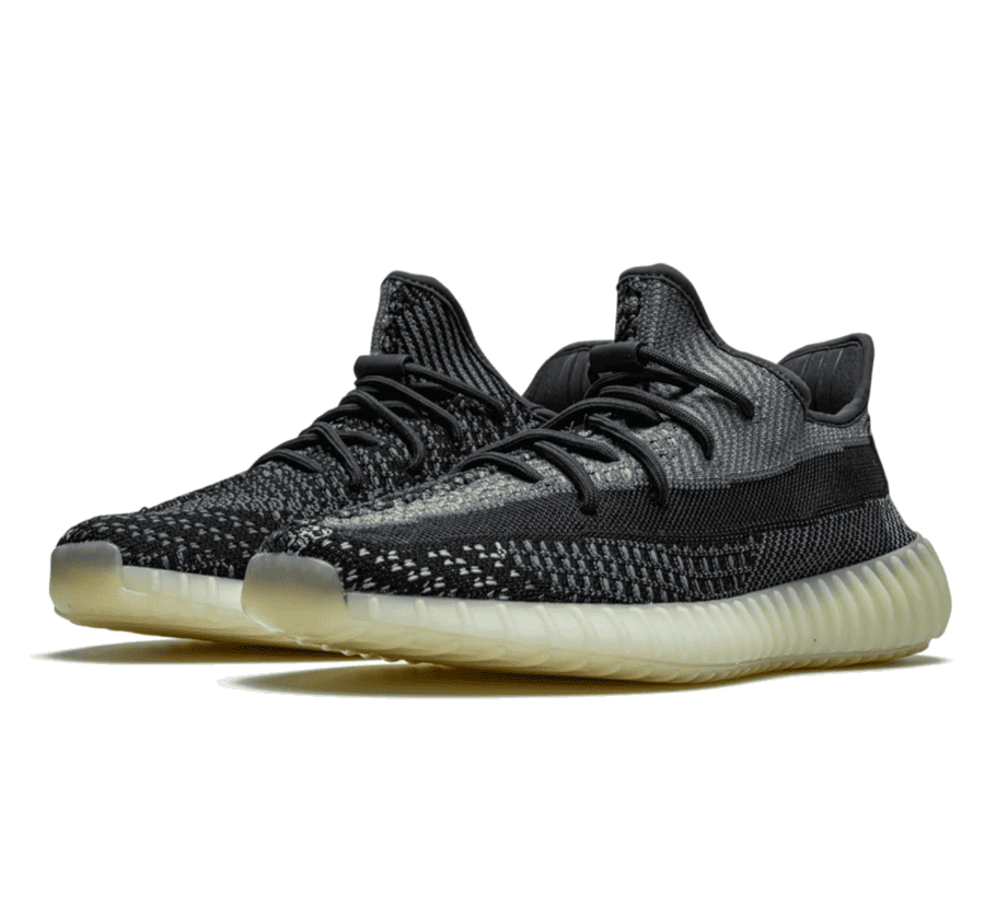 Yeezy Boost 350 V2 Carbon - schwarz grauer Sneaker