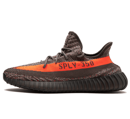 Yeezy Boost 350 V2 Carbon Beluga - grau schwarz orangener Sneaker