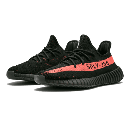 Yeezy Boost 350 V2 Core Black Red - schwarz roter Sneaker
