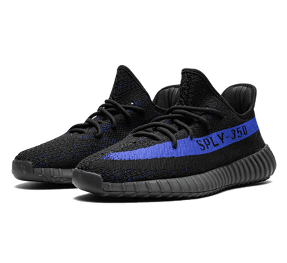 Yeezy Boost 350 V2 Dazzling Blue - schwarz blauer Sneaker